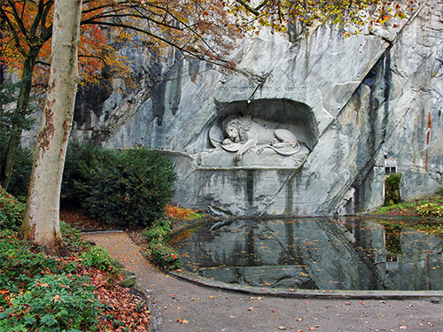 Löwendenkmal, Lucerne